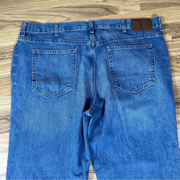 Tommy Hilfiger Jeans Men’s Black Denim Straight Leg Relaxed Fit 40x32 Mexico - Picture 7 of 9